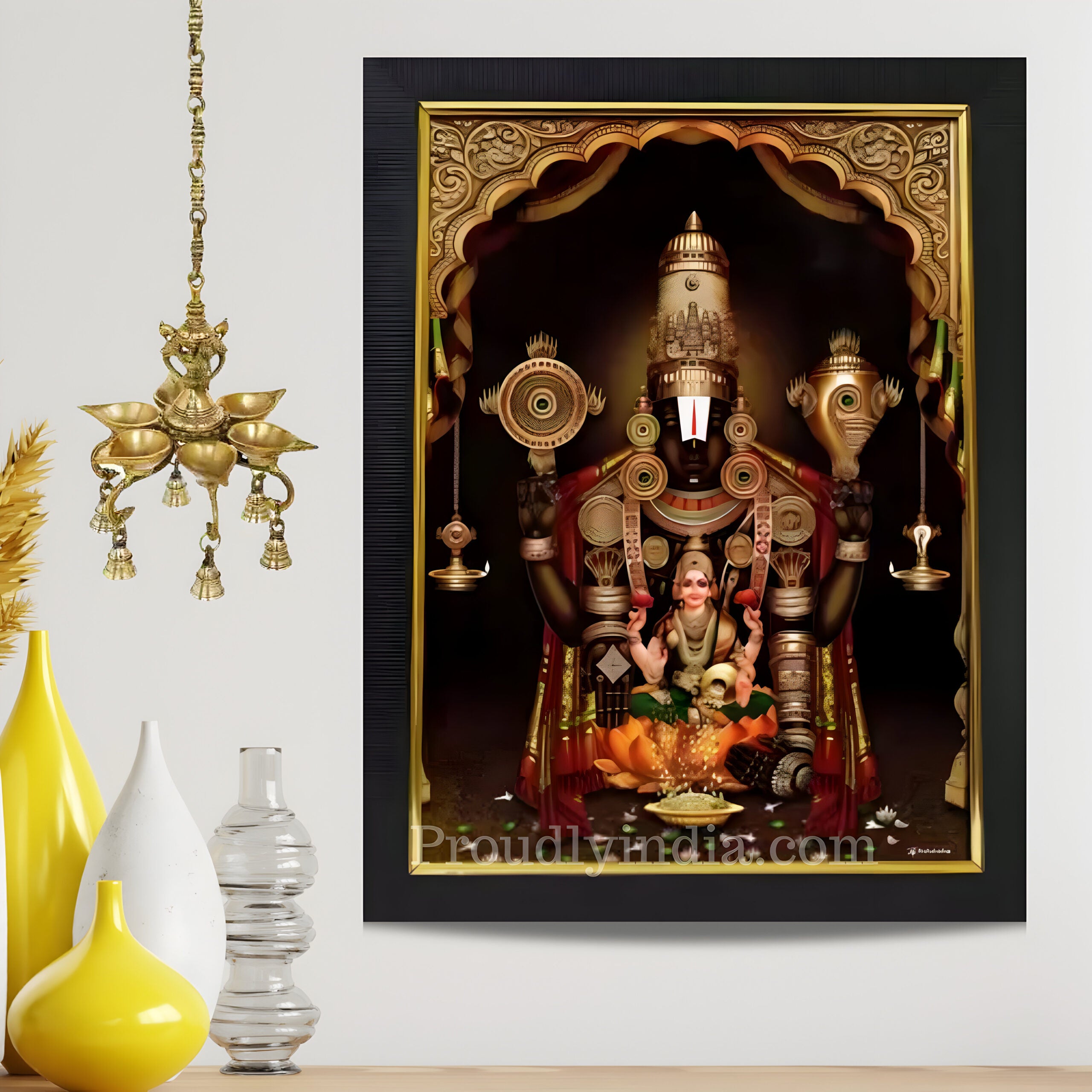 Venkatswara Swamy Lakshmi God Photo