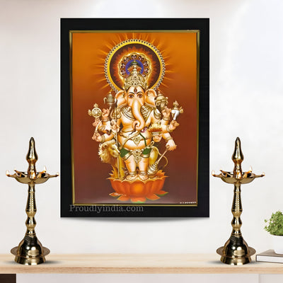 Subha Drishti Ganapathy Religious Frame
