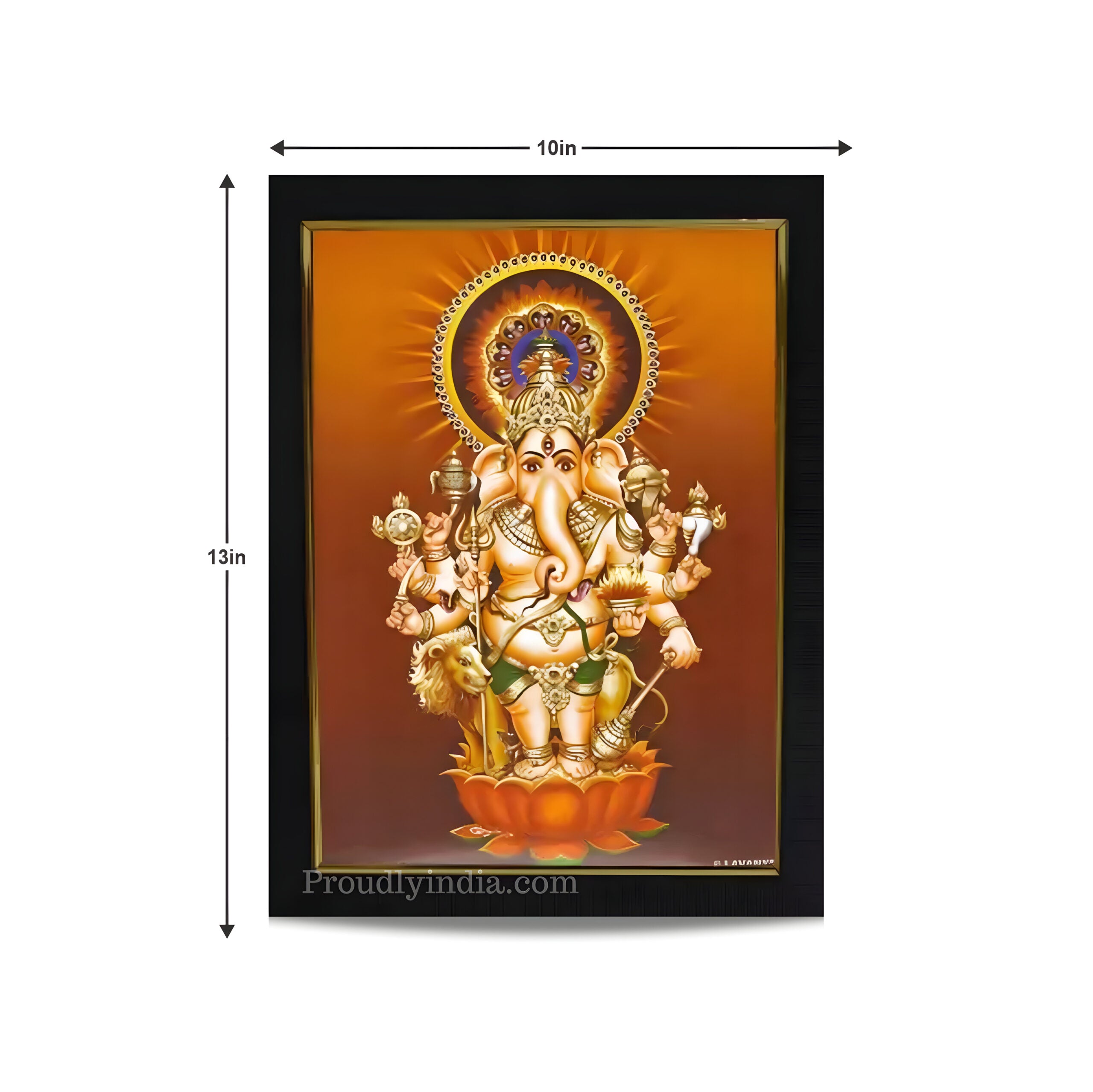 Subha Drishti Ganapathy Religious Frame
