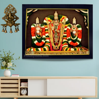 Tirupati Balaji Lakshmi God Photo