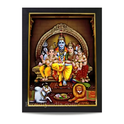 Shiva kutumbam Idol Photo Frame