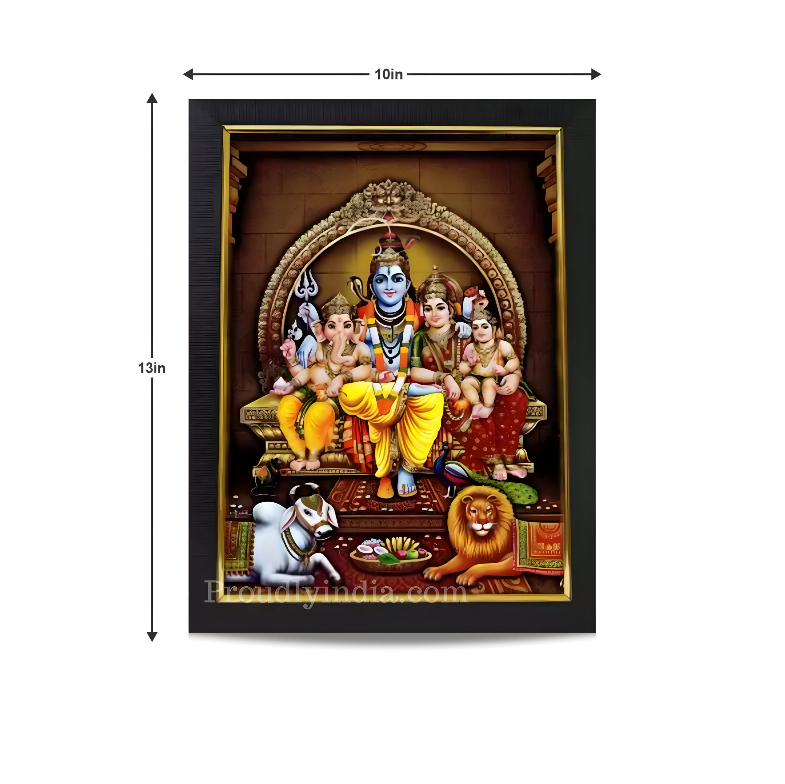 Shiva kutumbam Idol Photo Frame