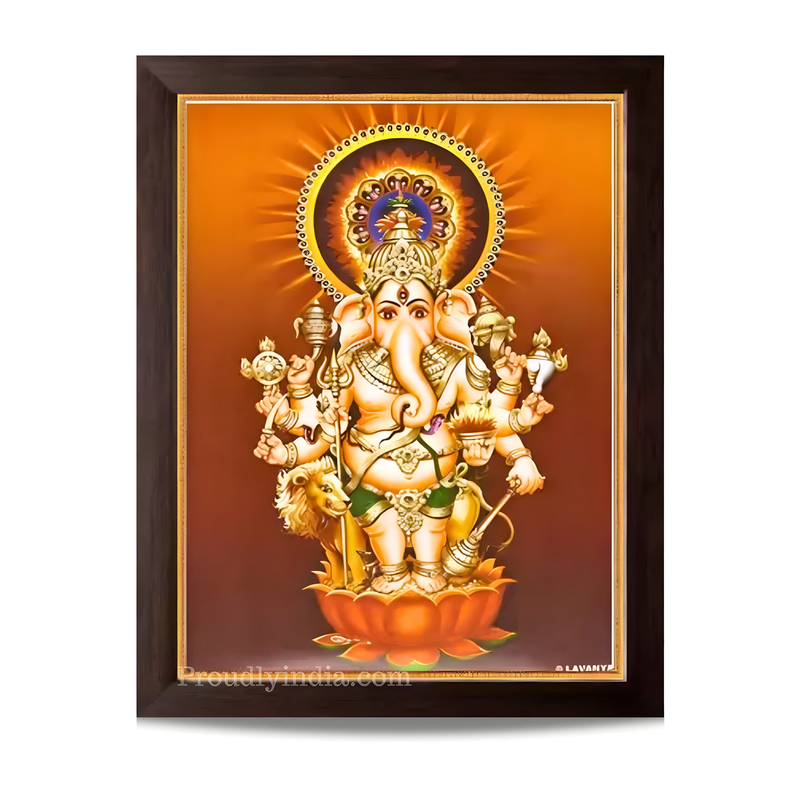 Ganapathy Religious Frame