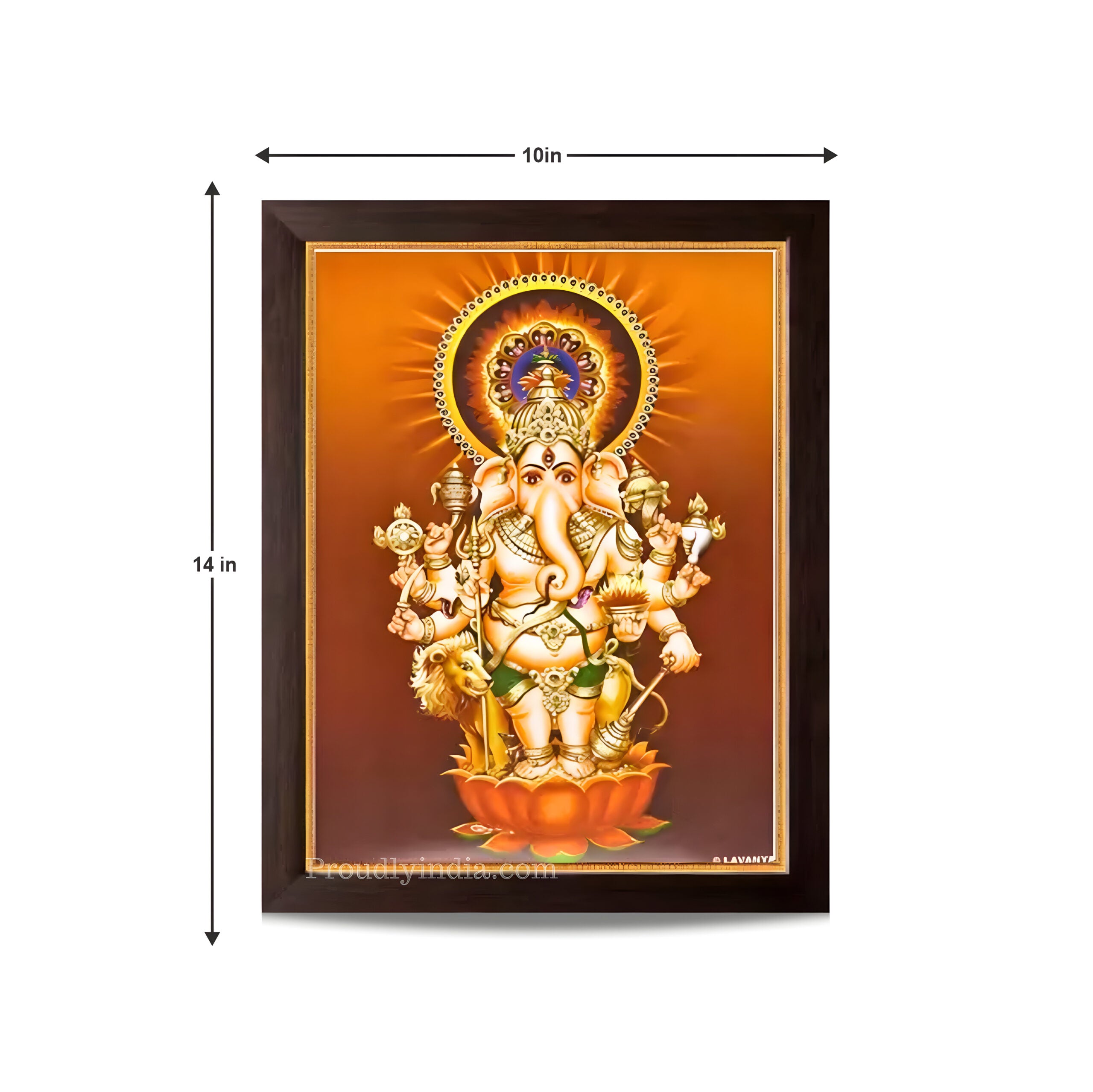 Ganapathy Religious Frame