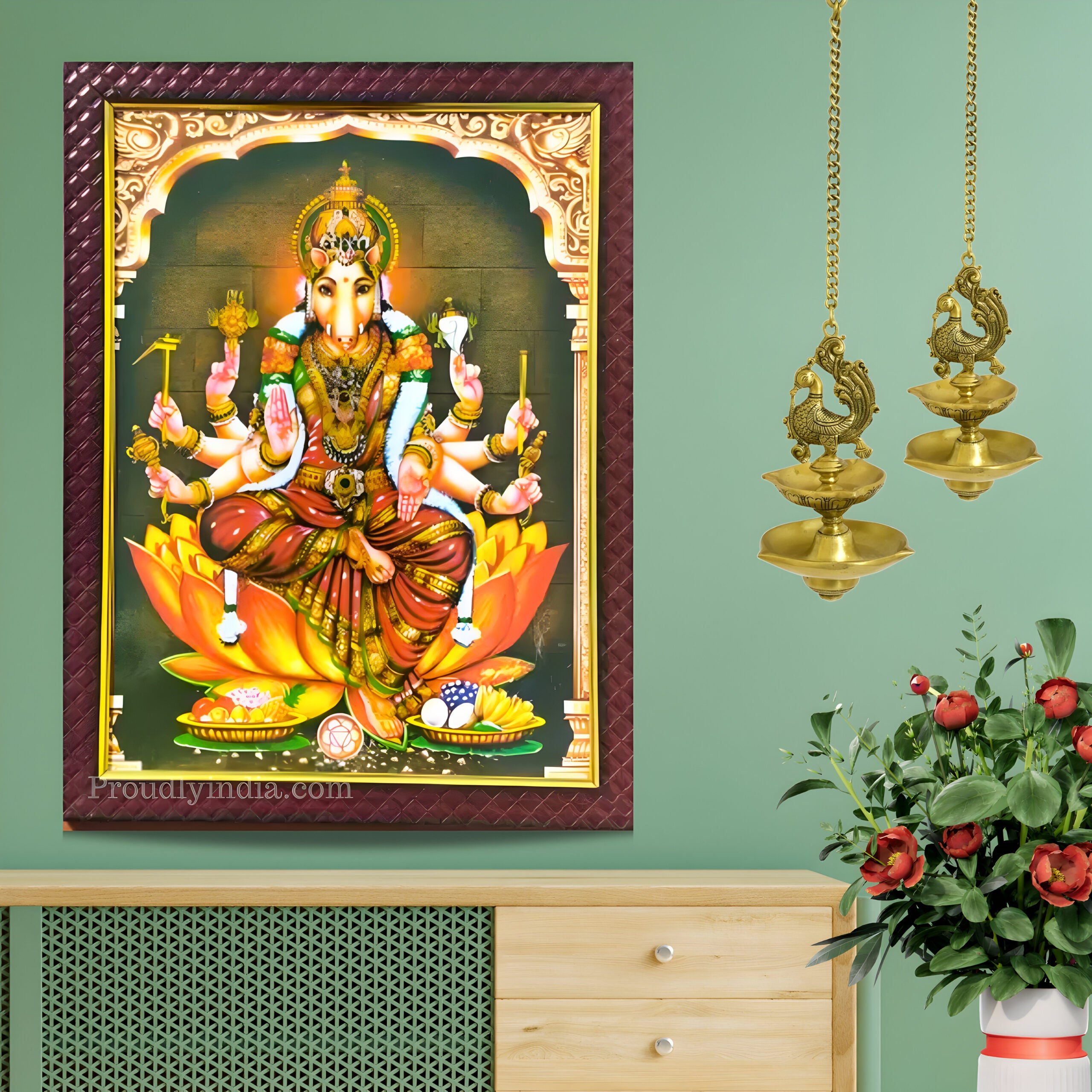 Varahi Amman Photo Religious Frame