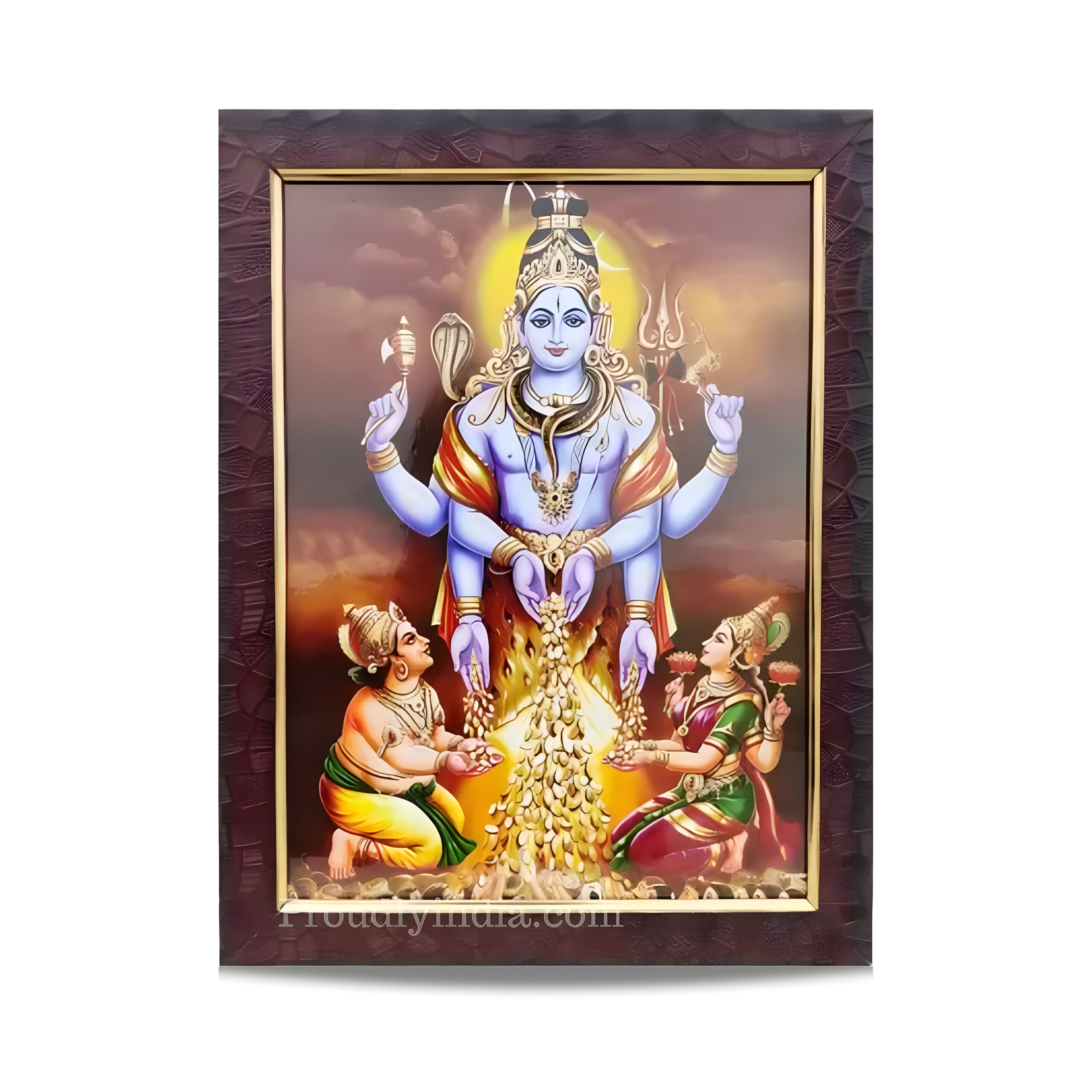 Swarnakarshana Bhairava Photo Frame