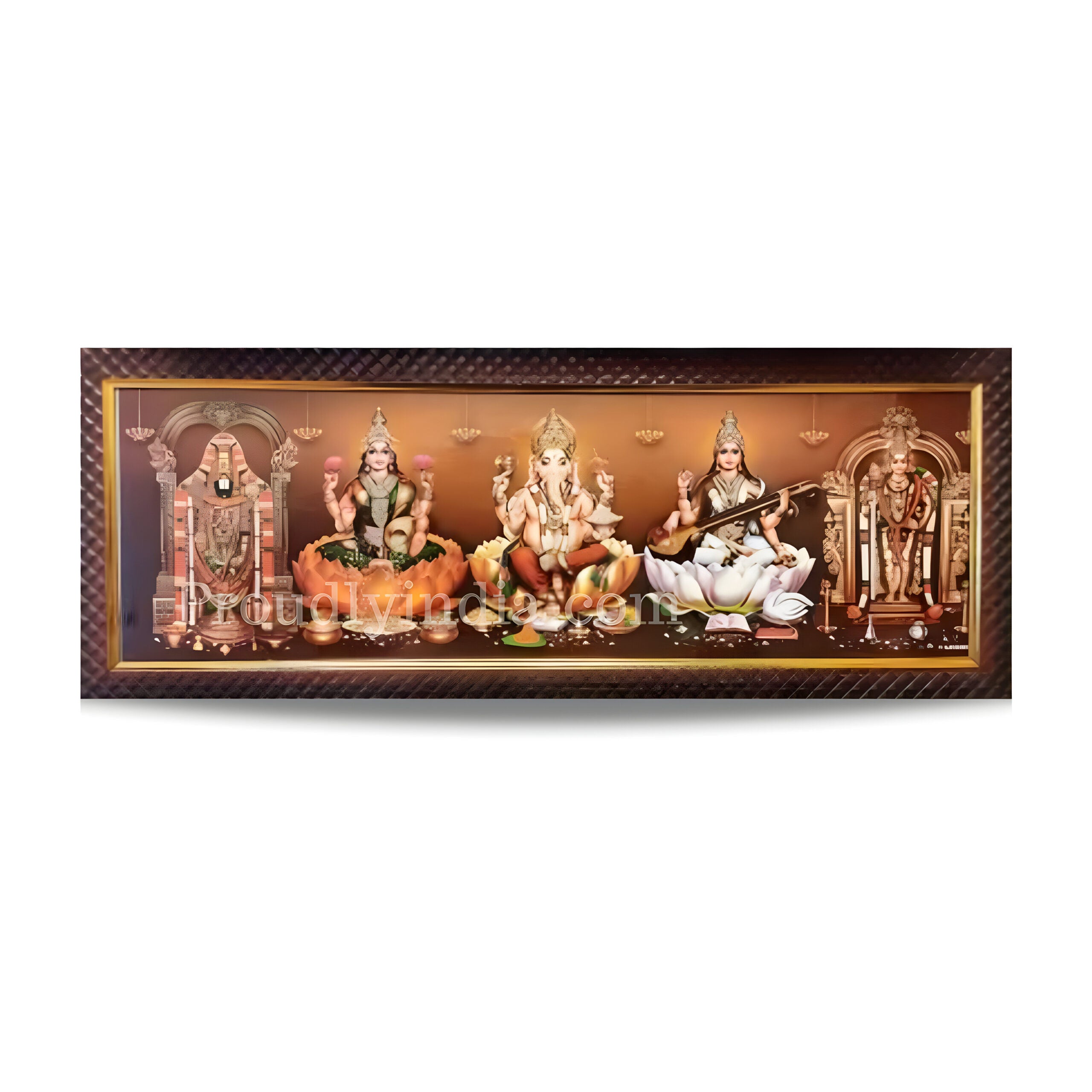 5 god and goddess in a photo frame Religious Frame