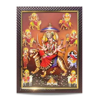 Durga Maa Religious Frame