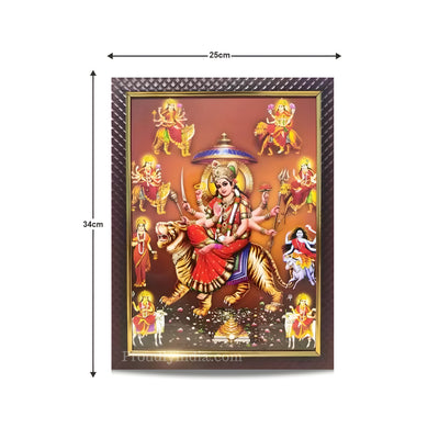 Durga Maa Religious Frame
