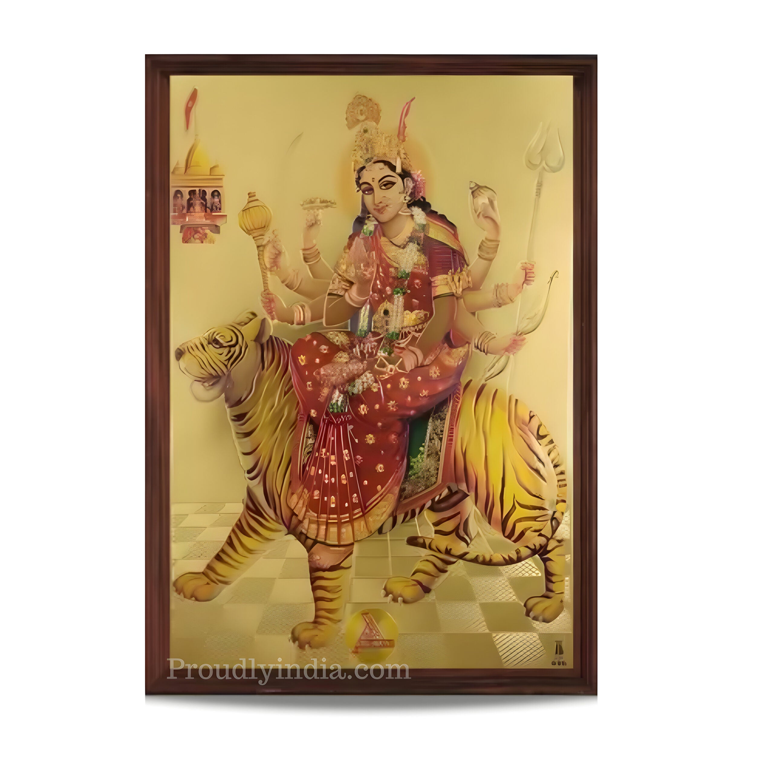 Durga maa Idol Religious Frame