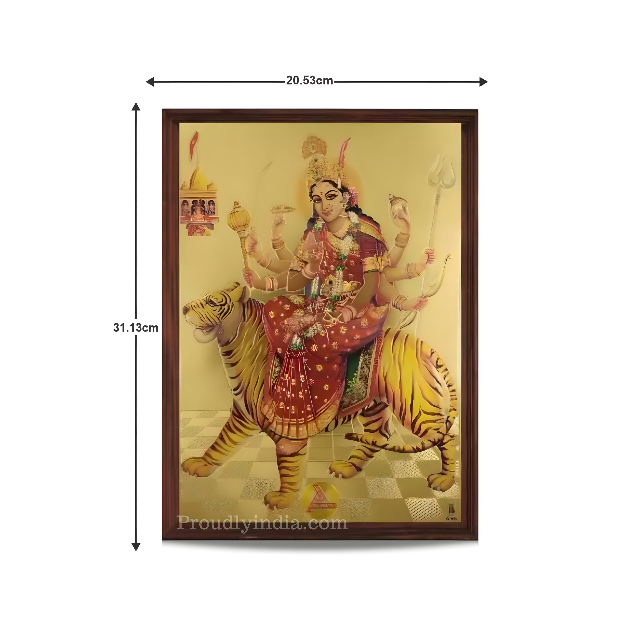 Durga maa Idol Religious Frame