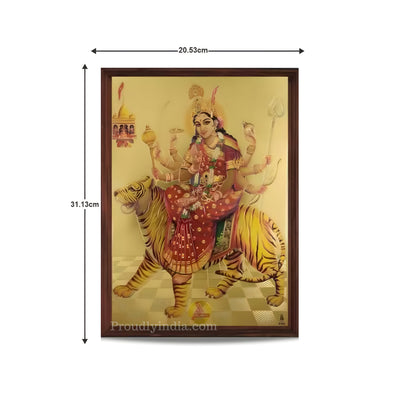 Durga maa Idol Religious Frame