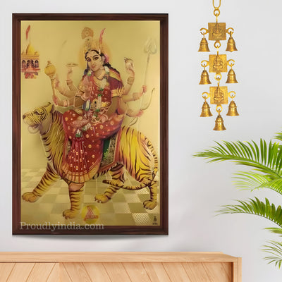Durga maa Idol Religious Frame