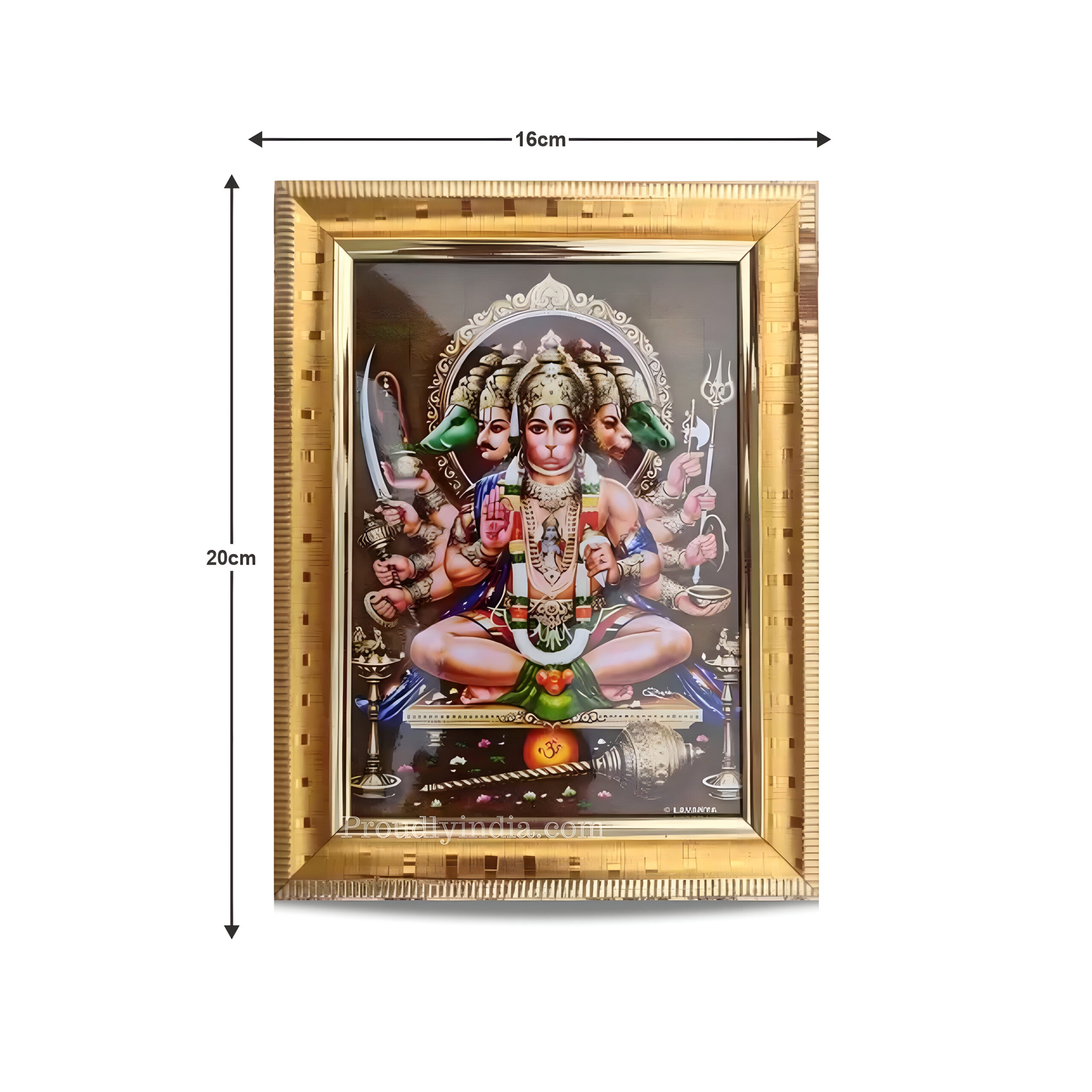 Panchmukhi Hanuman Religious Fram