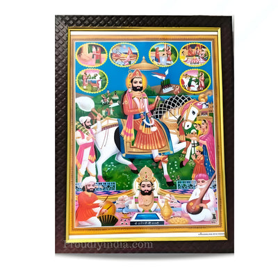 Khatu shyam ji Baba Ramdev ji Religious Frame