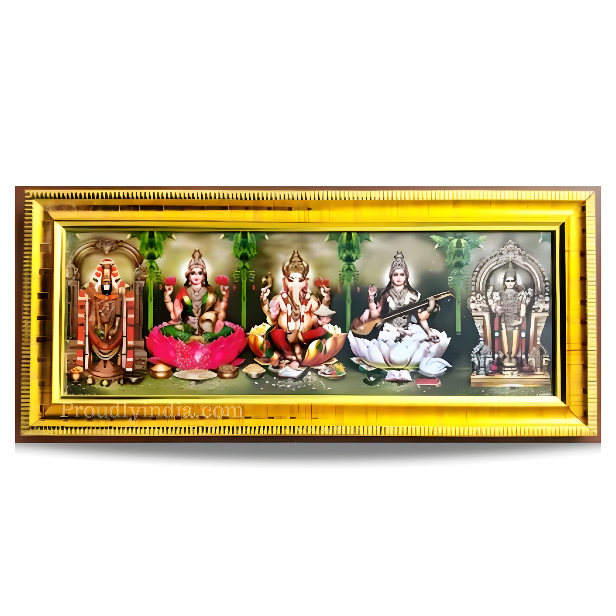 Hindu god and goddess Religious Frame
