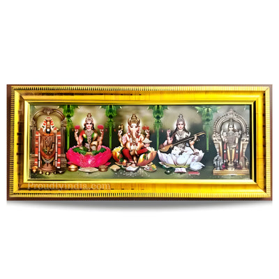 Hindu god and goddess Religious Frame