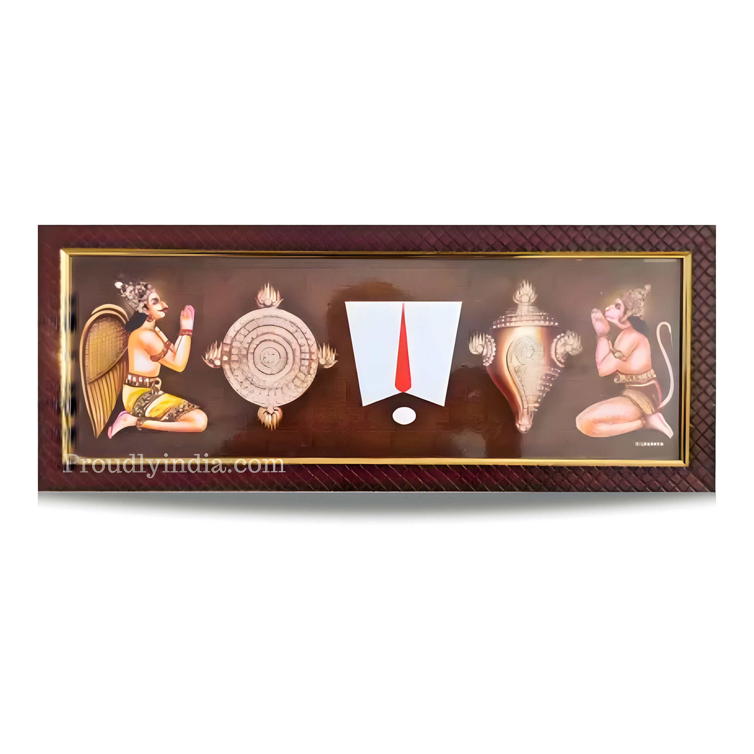 Shanku Chakra Nammam Religious Frame