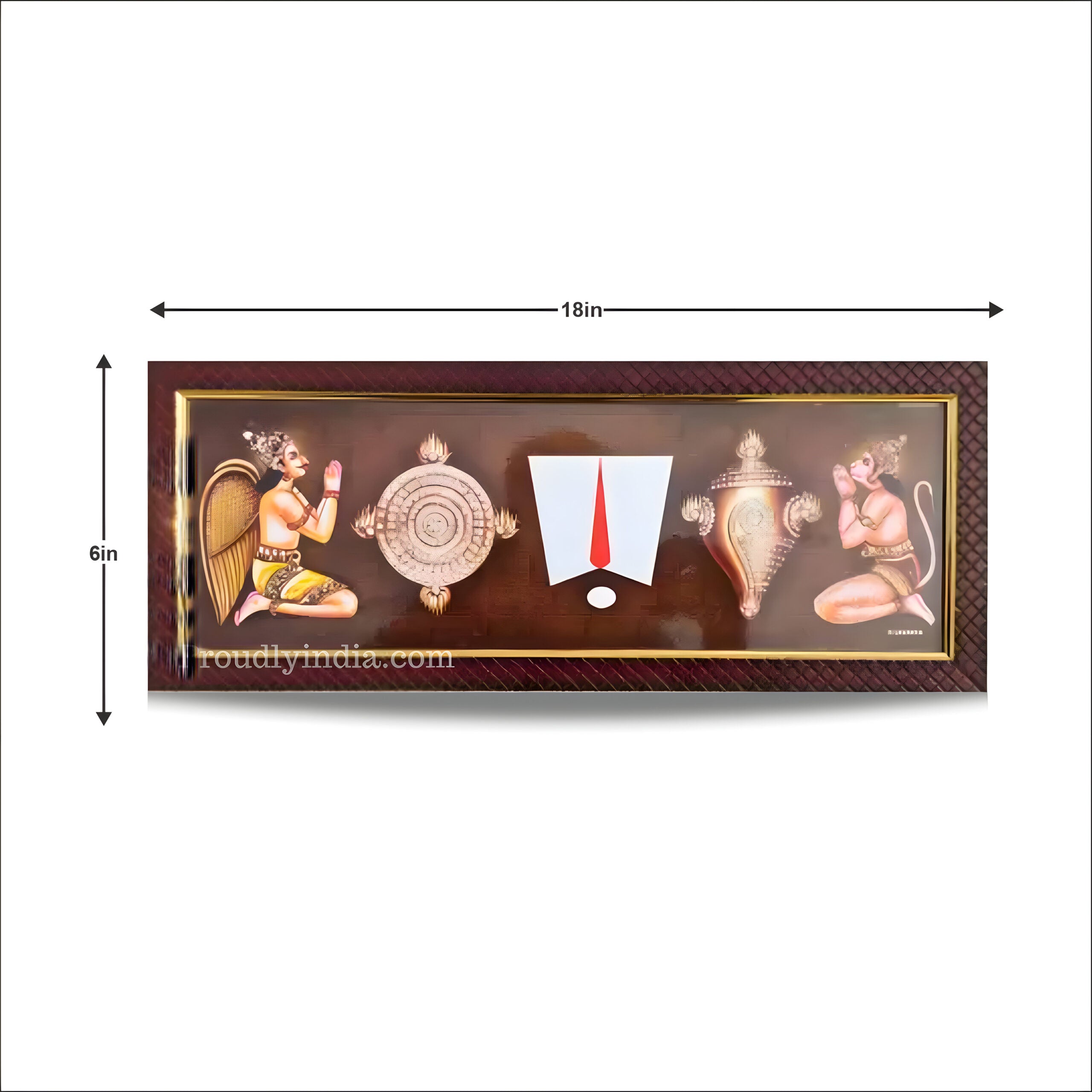 Shanku Chakra Nammam Religious Frame