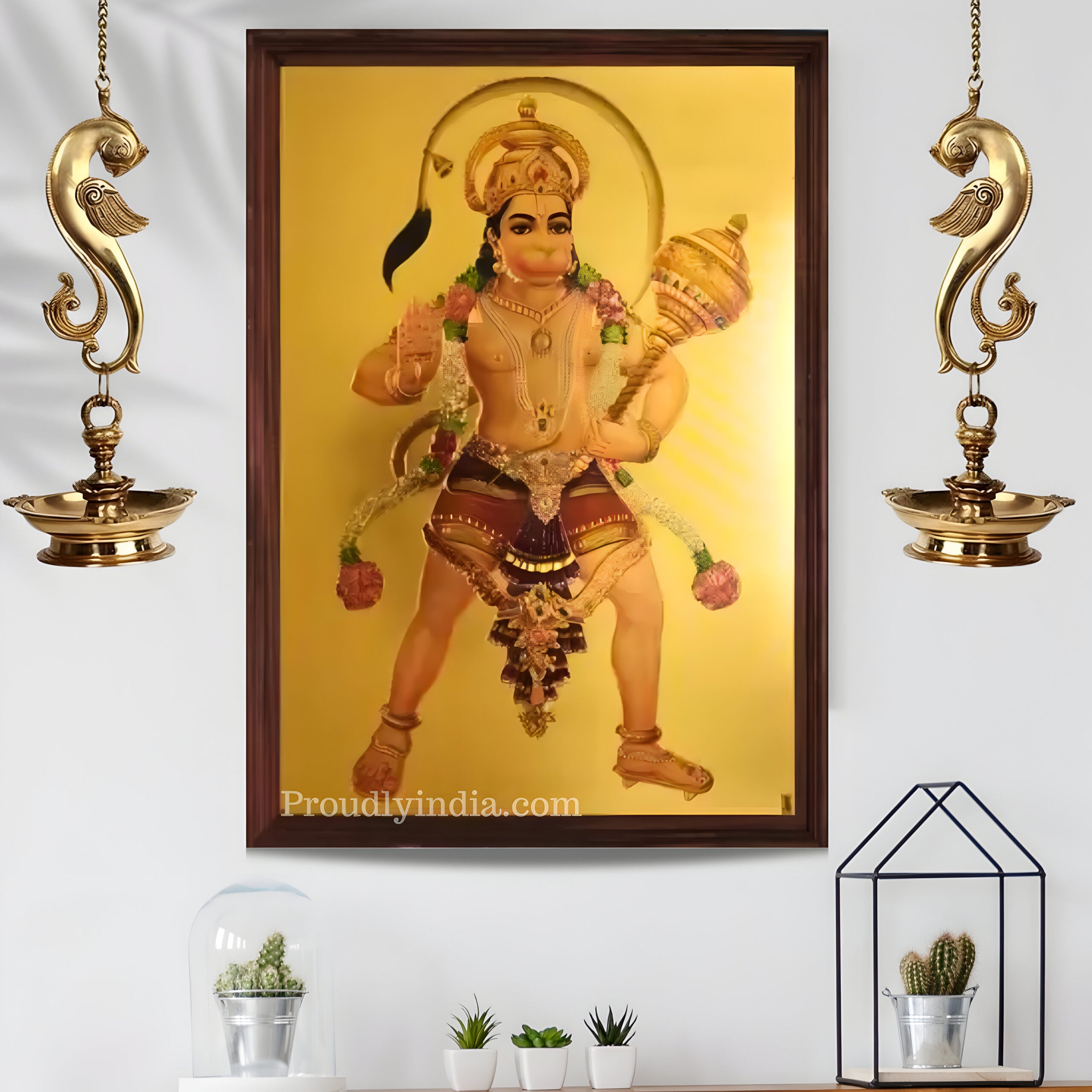 Hanuman Religious Frame