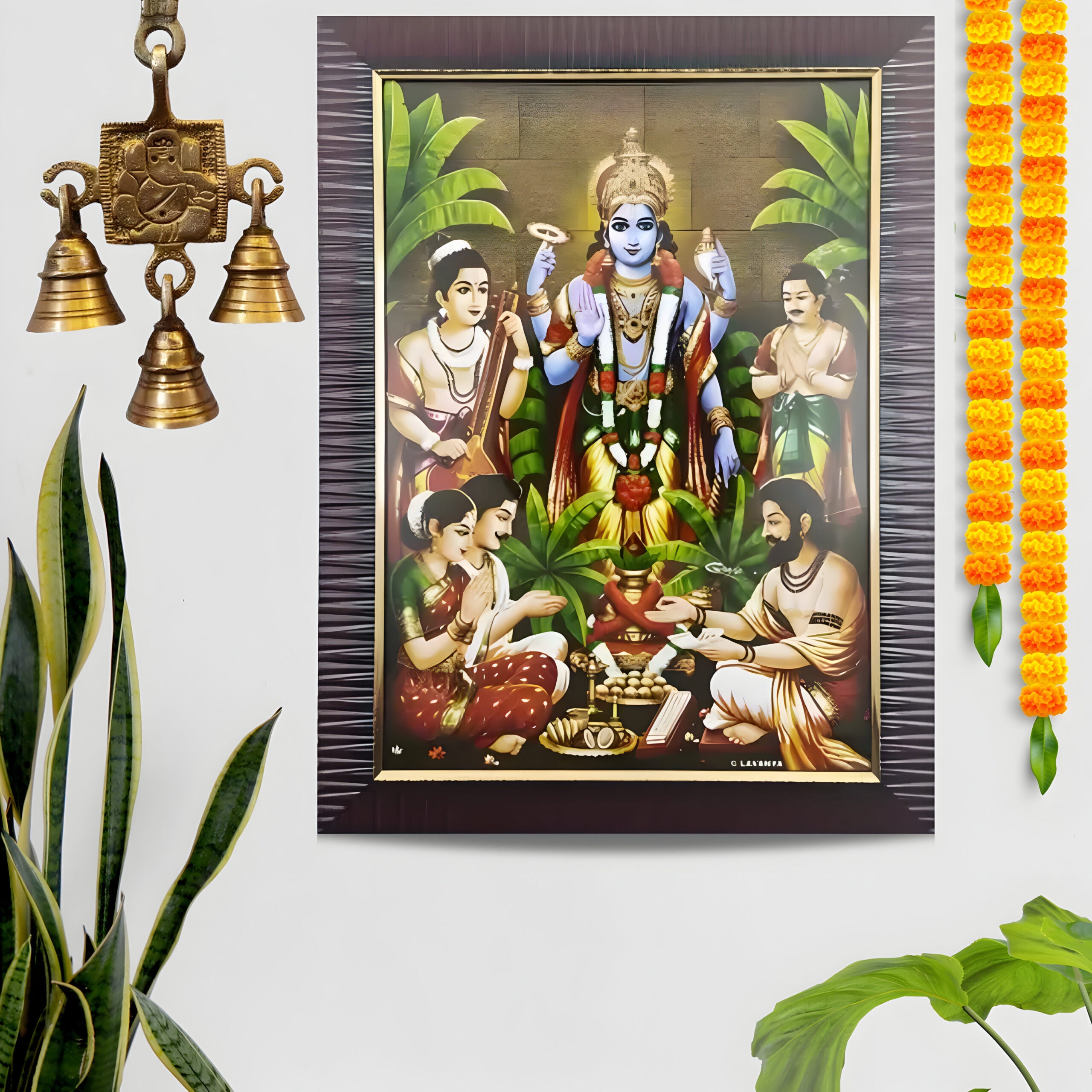 Satyanarayana swamy Religious Frame