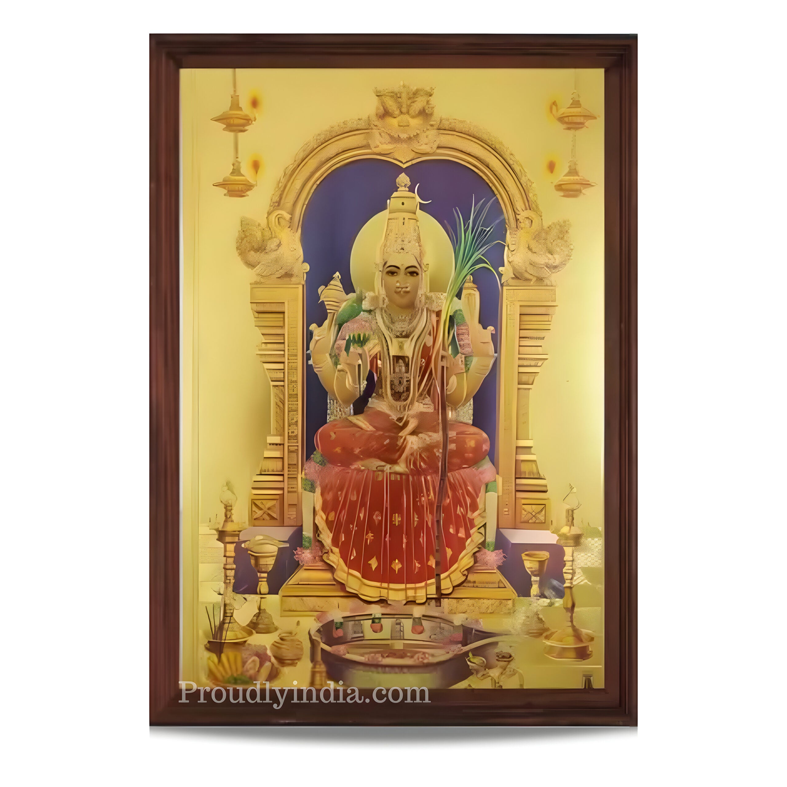 Kanchi Kamakshi/Kamatchi Amman Religious frame