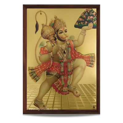 Hanuman Idol Religious Frame