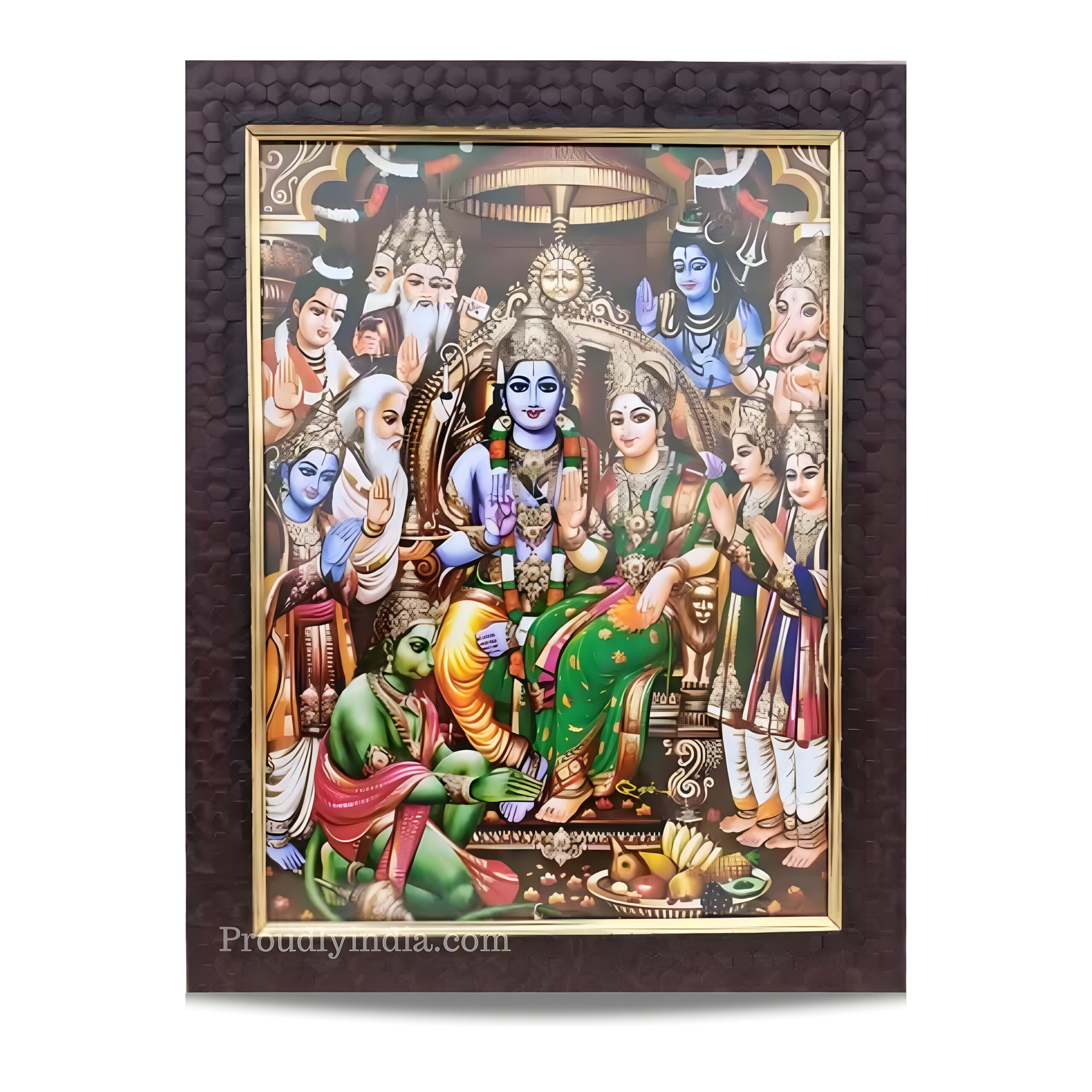 Ram darbar photo frame Religious Frame