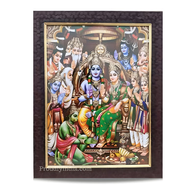 Ram darbar photo frame Religious Frame