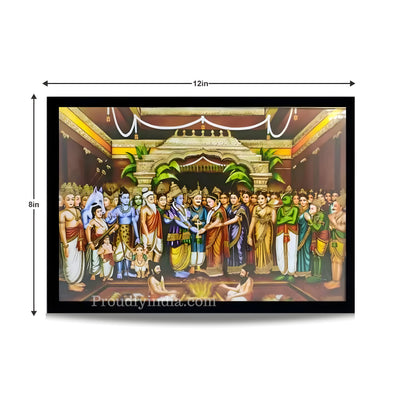 Tirupati balaji Kalyanam Religious Frame
