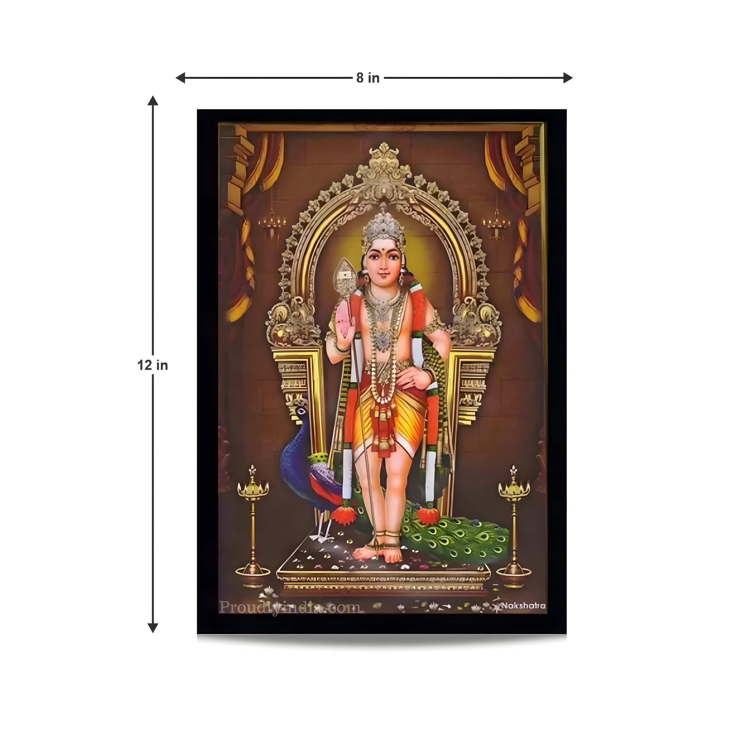 Karthikeya swamy Idol Religious Frame