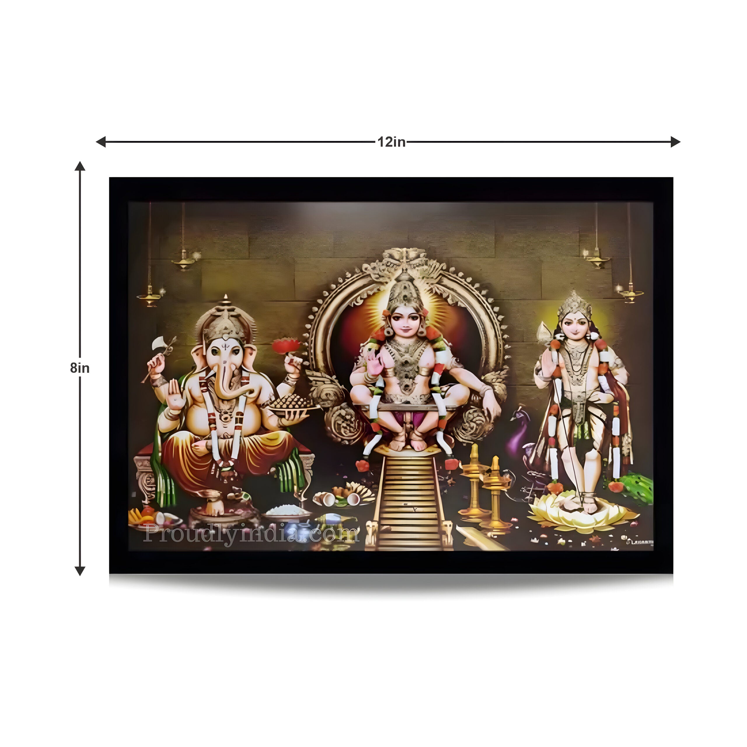 Ayappa swamy Idol Photo Frame