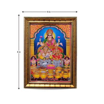Kubera Lakshmi Religious Frame