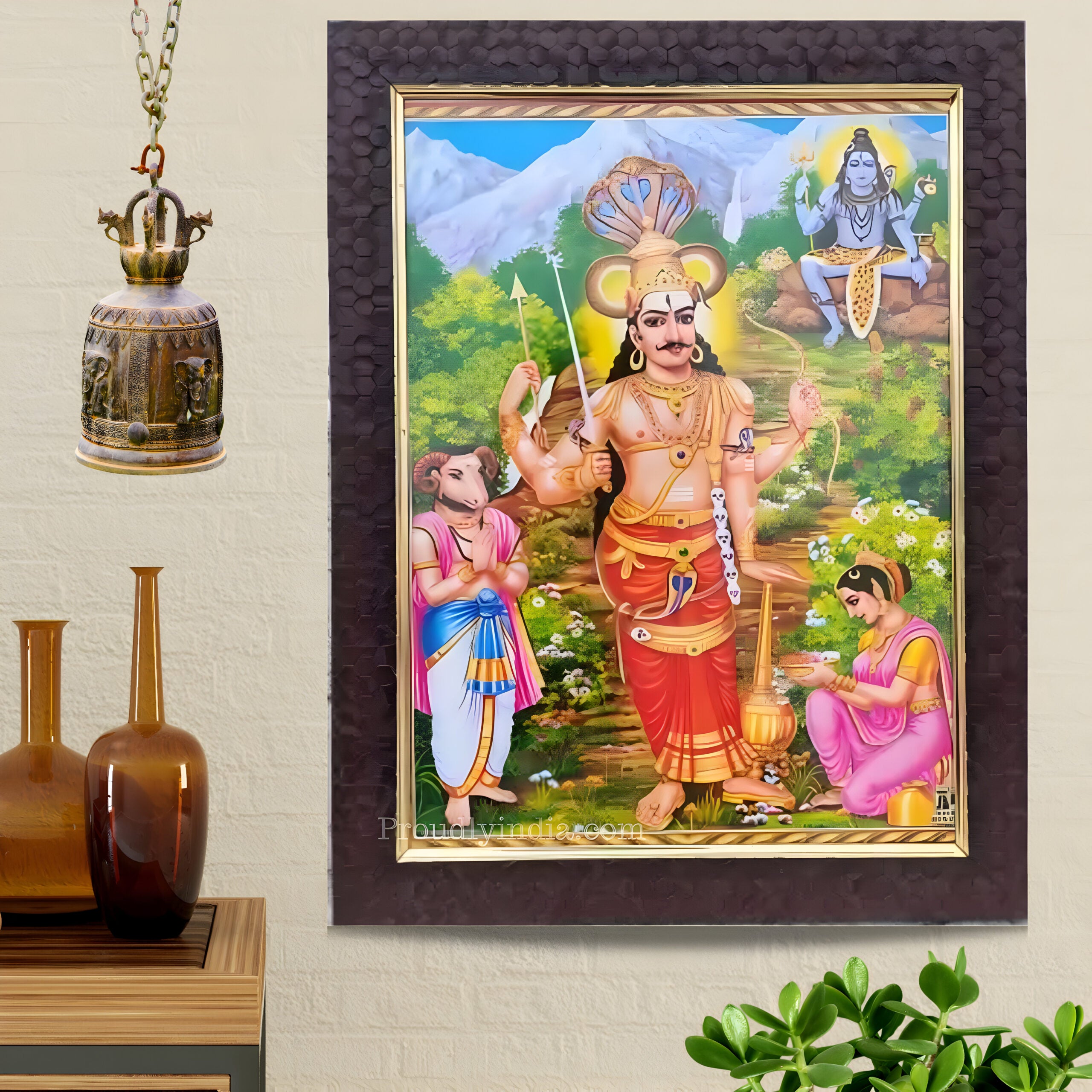 Veerabhadra swamy photo frame Religious Frame