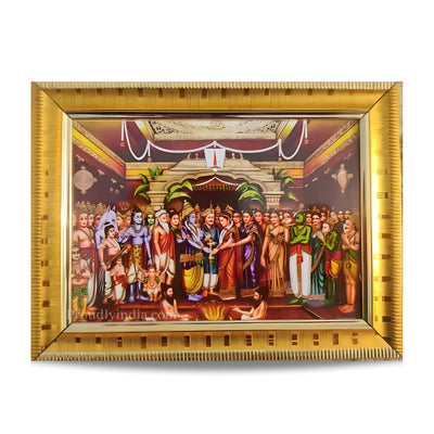Balaji Kalyanam Idol Religious Frame