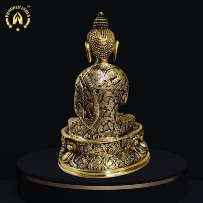 Lord Gautama Buddha Brass Statue