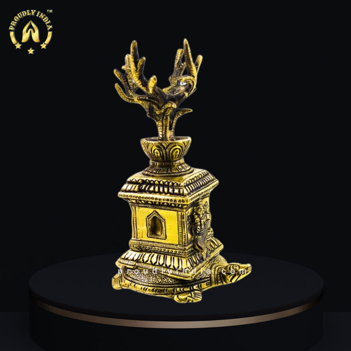 Brass Vastu Kuber Tulsi Mata