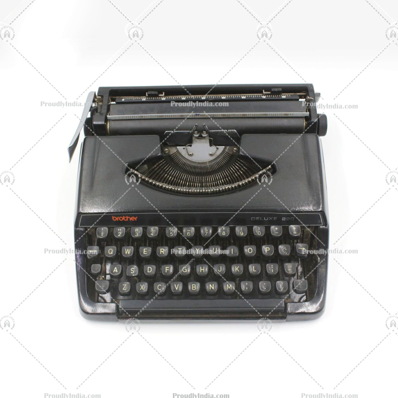Black Brother Deluxe 220 Working Typewriter Made In Japan