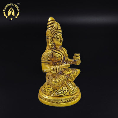 6" Goddess Annapurna Devi Statue