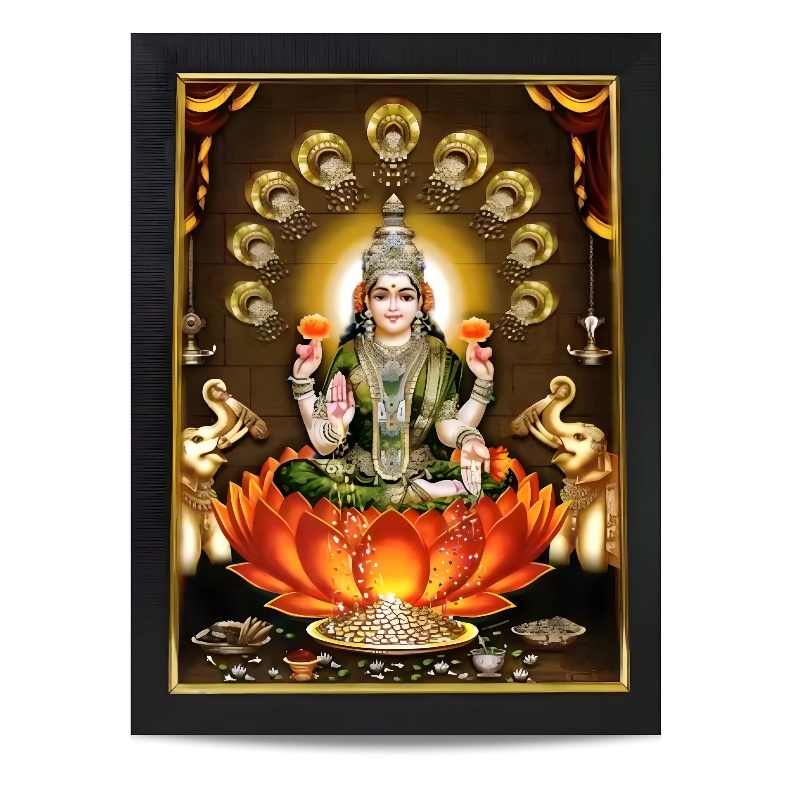 Dhana Lakshmi God Photo Frame
