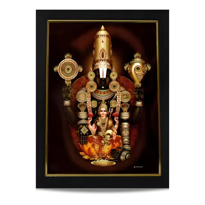 Hrudaya Lakshmi Narayana God Photo Religious Frame