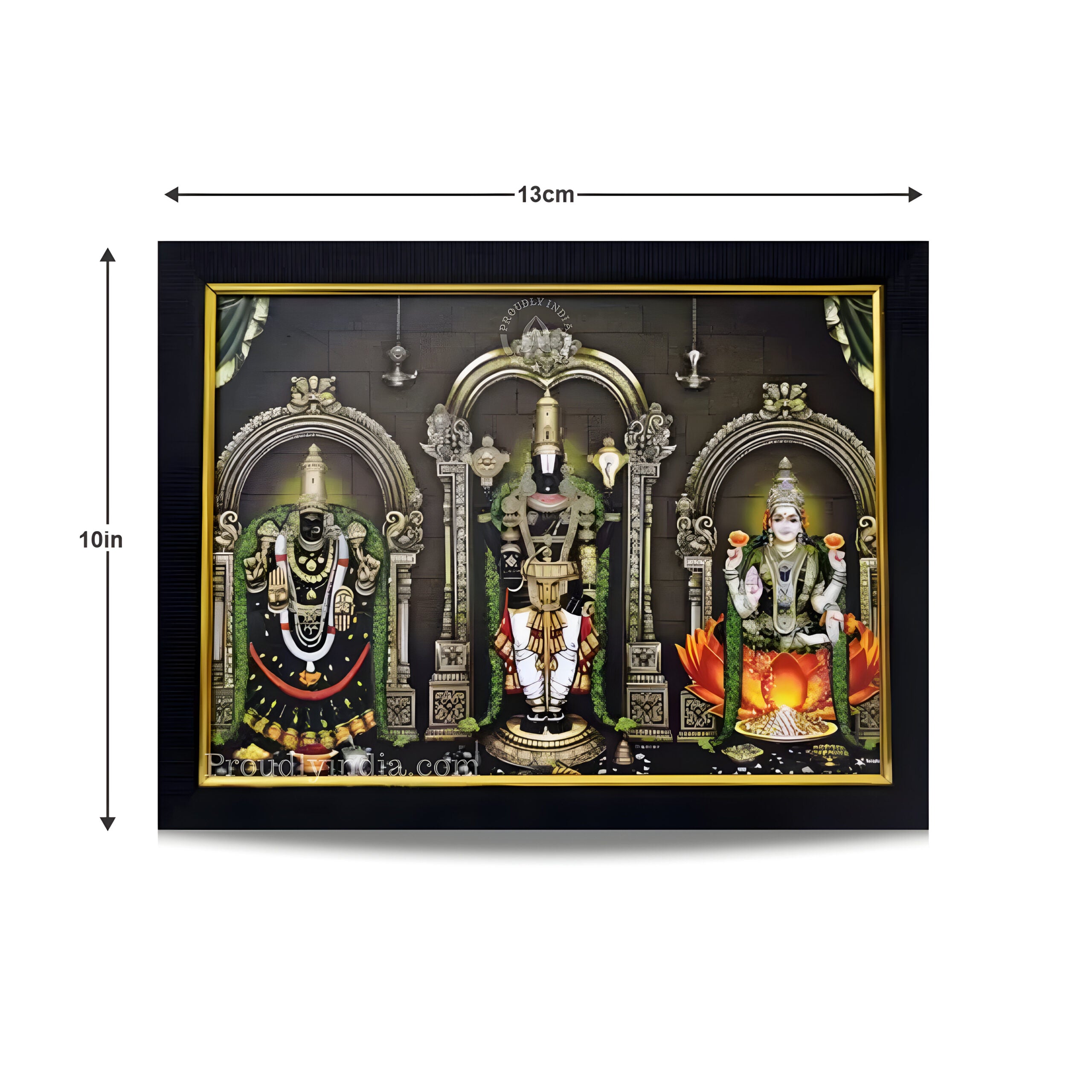 Padmavati Lakshmi God Photo Religious Frame