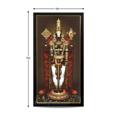 Nijapada Dharshanam Rose Garland God Photo Frame