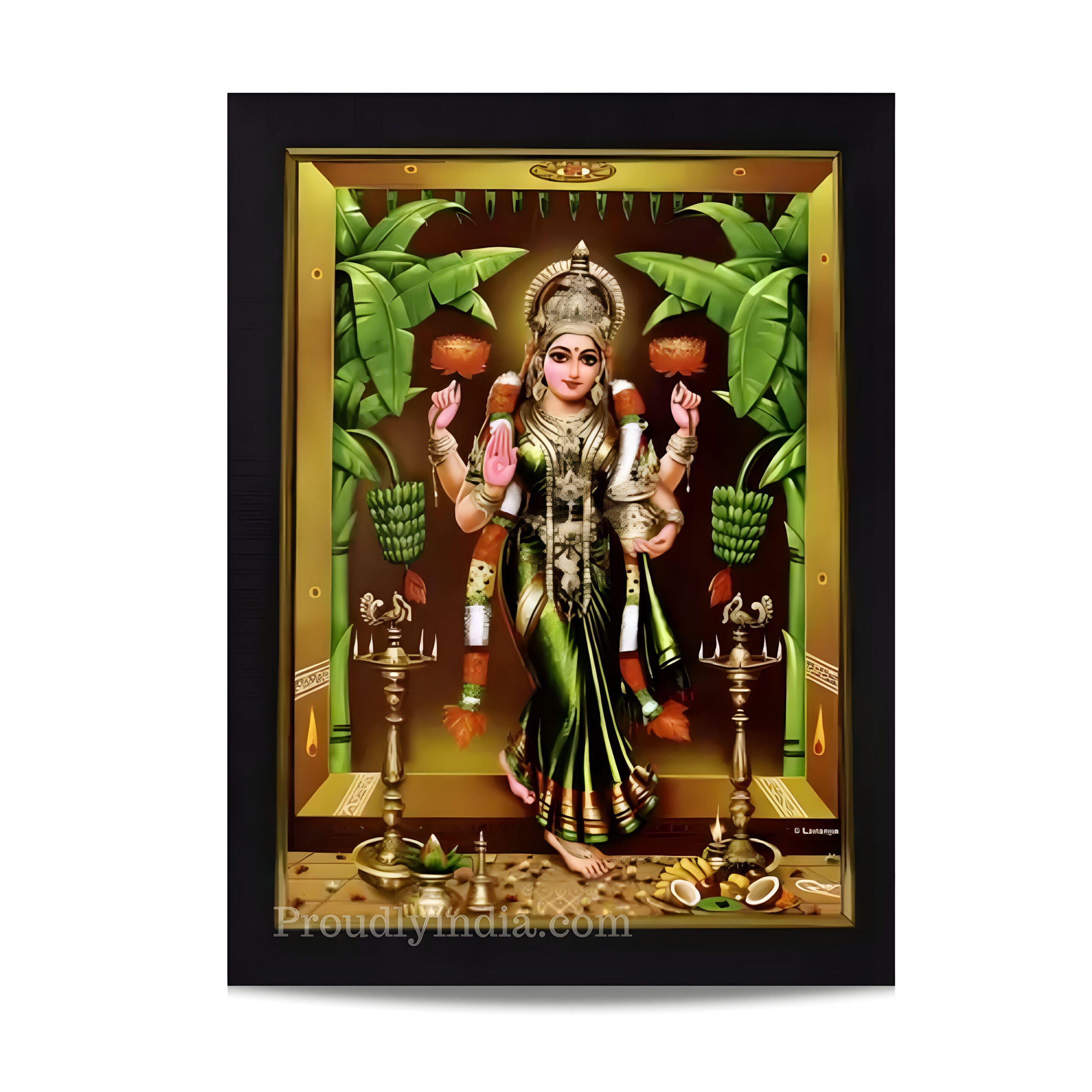 Lakshmi God Photo Religious Frame