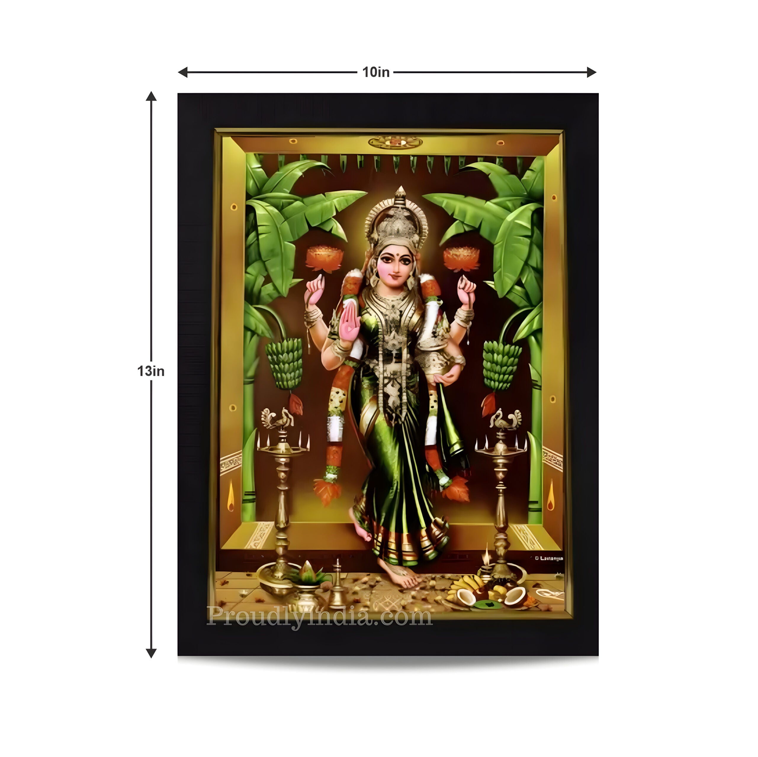 Lakshmi God Photo Religious Frame