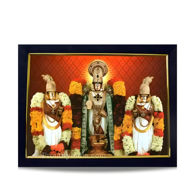 Tirupati Balaji Lakshmi God Photo Frame Religious Fra