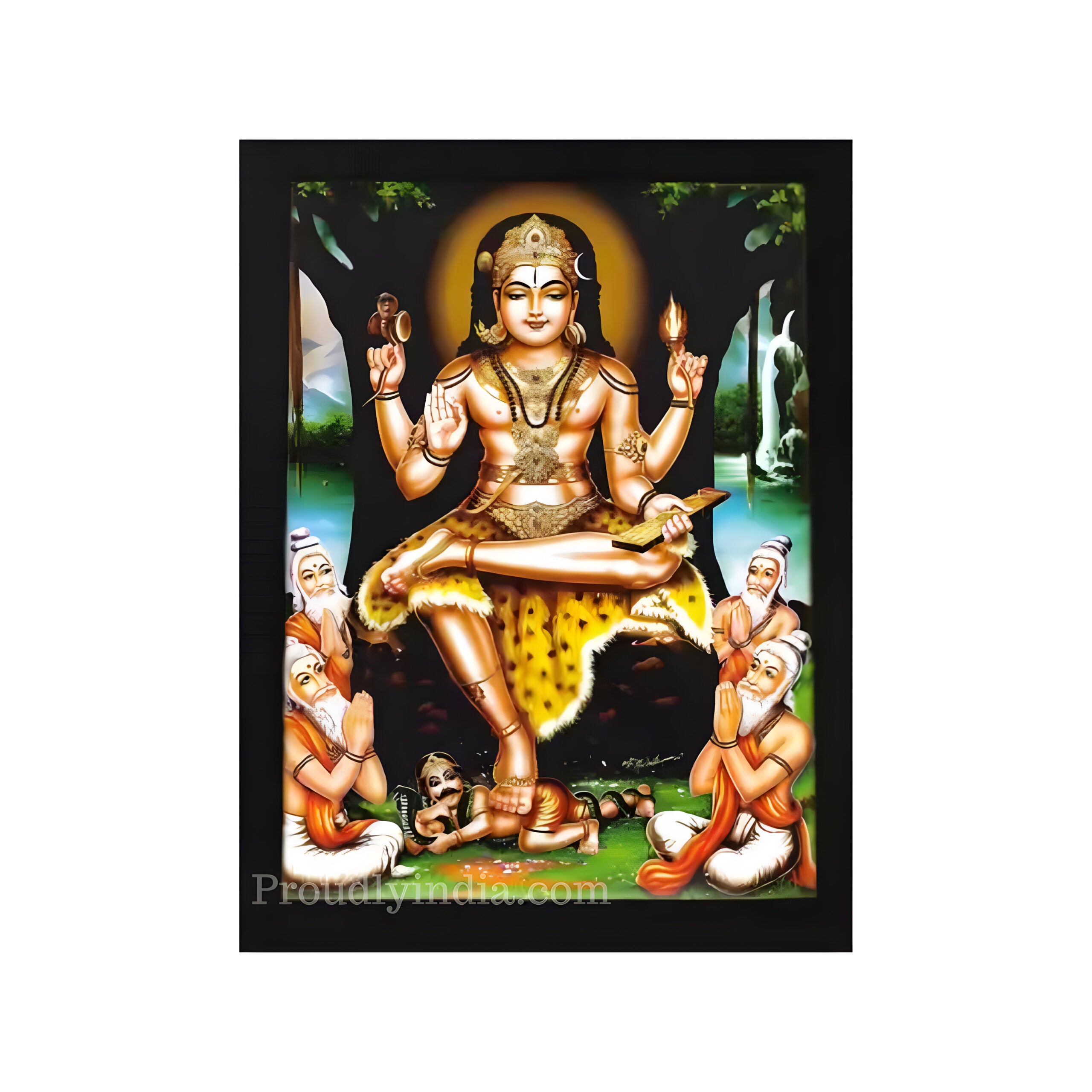 Sri Dakshinamurthy Religious Frame