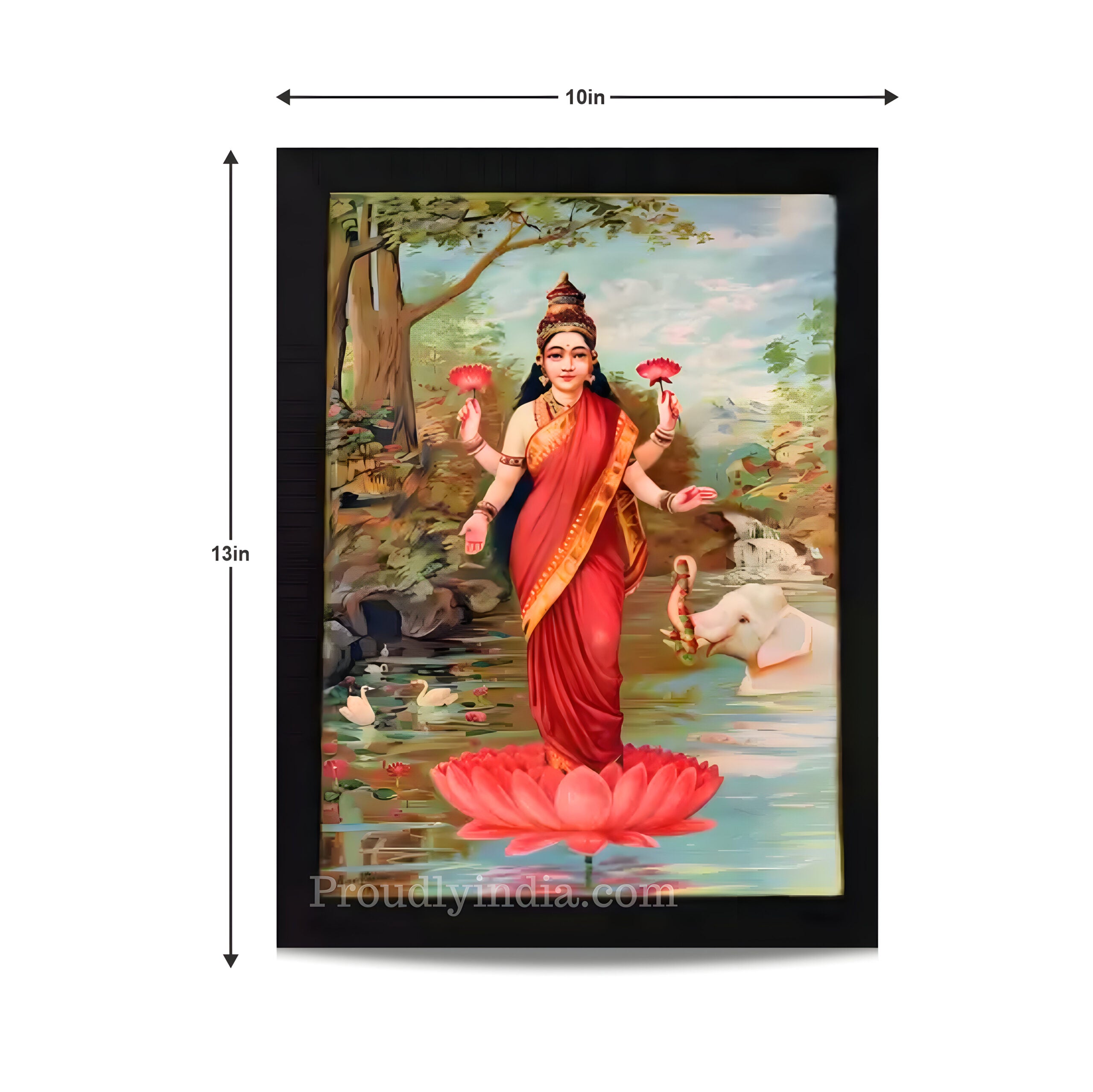 Goddess Lakshmi Devi Photo Frame