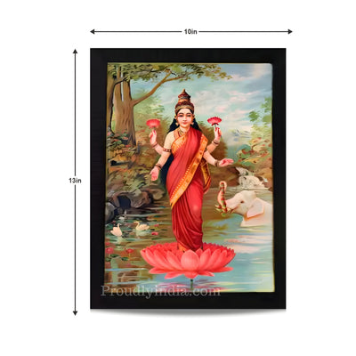 Goddess Lakshmi Devi Photo Frame