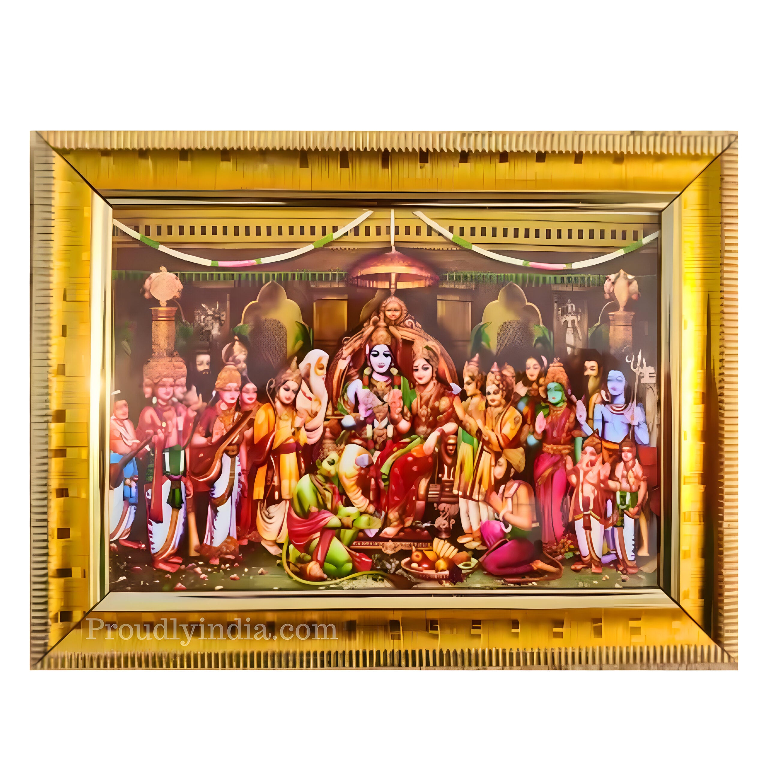 Ram Darbar Religious Frame